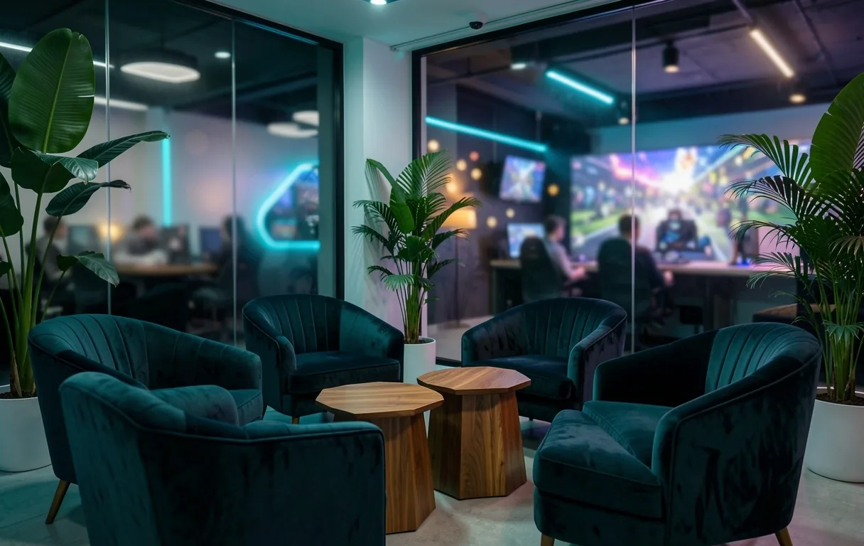 Lounge de descanso en Weravia