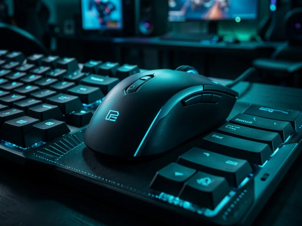 Teclado mecánico y ratón de alta precisión en Weravia