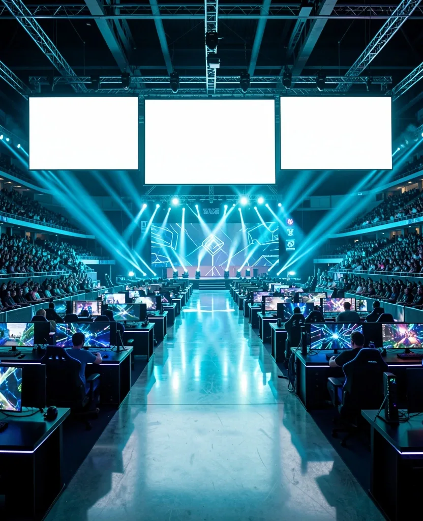 Escenario de torneo en la arena de Weravia