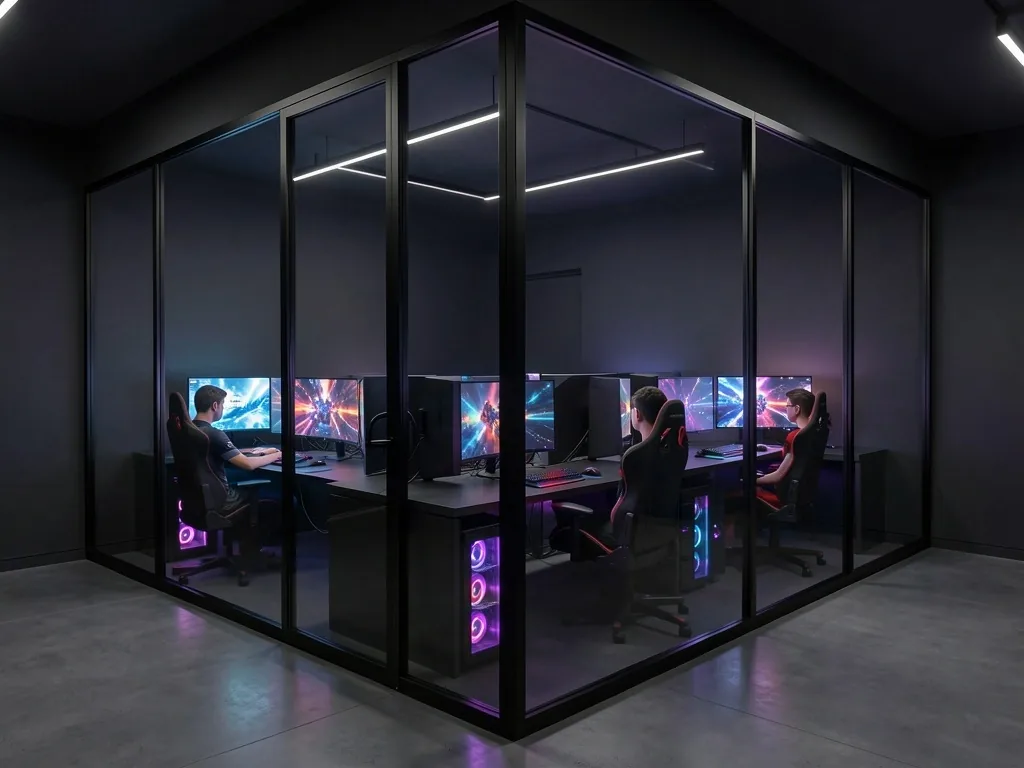 Sala privada para equipos en la Zona VIP